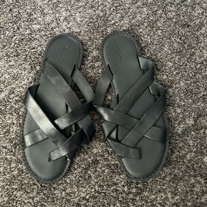 Aldo Mens Leather Sandal